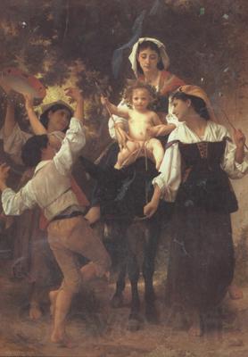 Adolphe William Bouguereau Return from the Harvest (mk26) Spain oil painting art